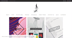 Desktop Screenshot of chocolatenaive.com